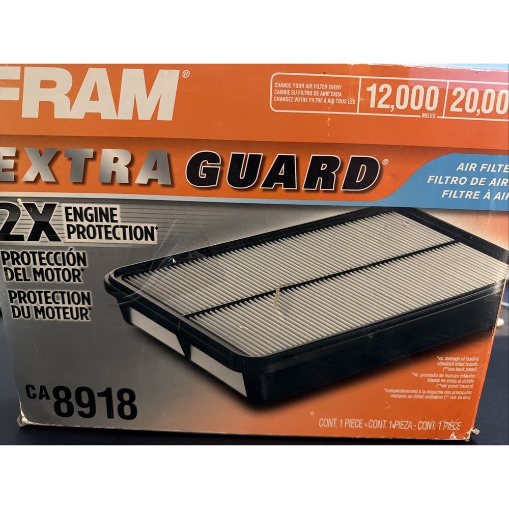 FRAM  Extra Guard Air Filter CA8918!